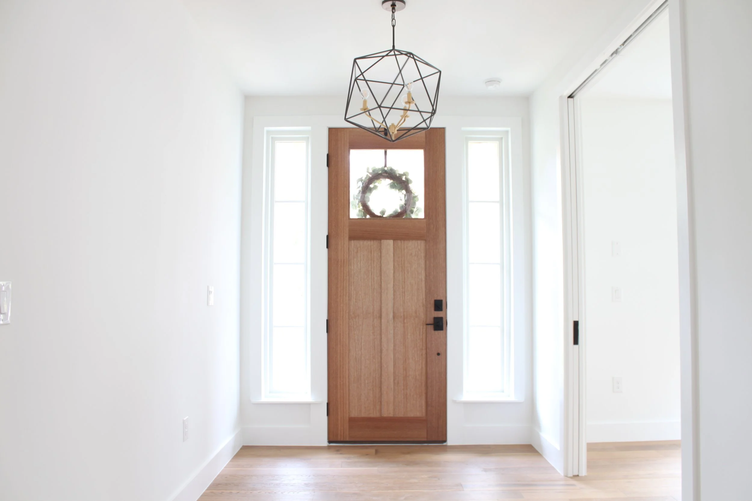 Bonnie Spec bedroom, Austin custom home