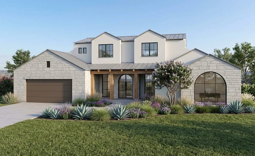 Barton Parkway custom home in progress, Austin