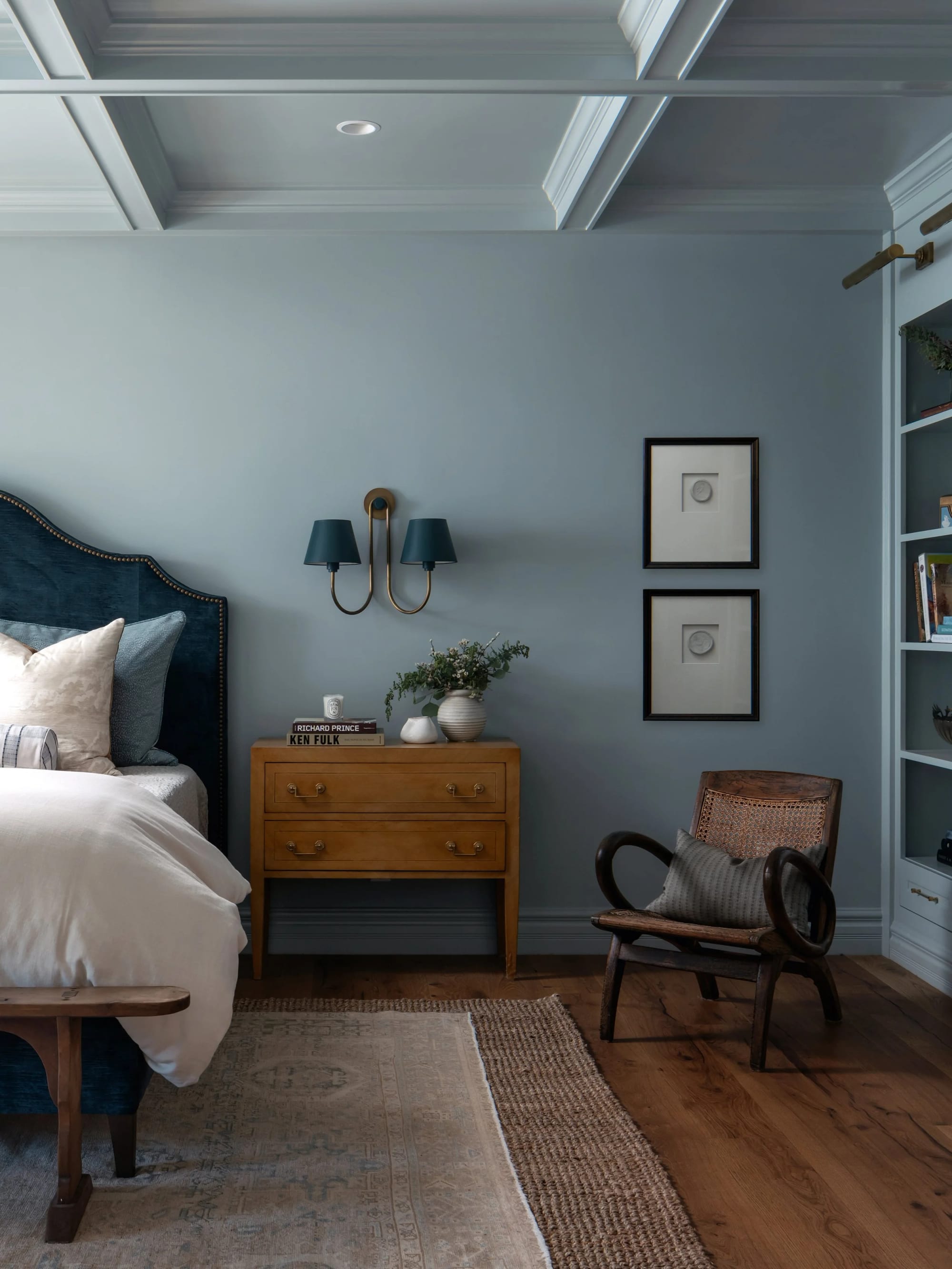 Woodcutters living space, custom home Austin