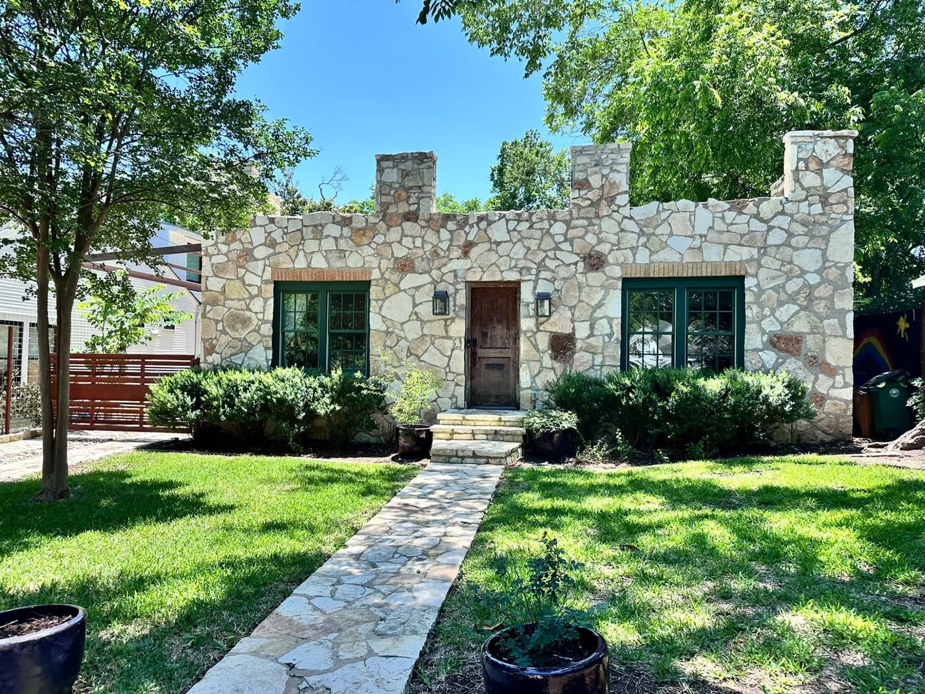 Zilker porch addition exterior, Austin